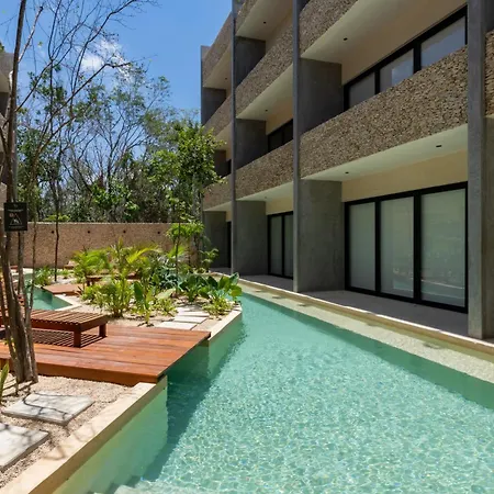 Stylish Tulum Studio With Terrace And Pool